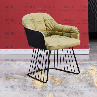  Minimalist Dining Chair Home Nordic Light Luxury Armchair Hotel Restaurant Ideas Stool Negotiation Dining-Table Chair