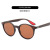 2021 New Foreign Trade round Frame Men's Sun Reflective Lenses Ins Style Fashion Retro Driver Sunglasses for Driving