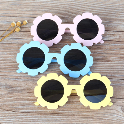 Children's Cartoon Flower Sunglasses