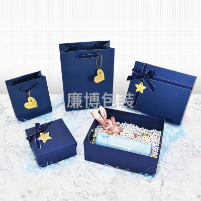 Factory Net Red Ribbon Bowknot Special Paper Gift Box Customized Lipstick Creative Gift Box