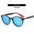 2021 New Foreign Trade round Frame Men's Sun Reflective Lenses Ins Style Fashion Retro Driver Sunglasses for Driving