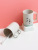 Creative Contrast Color Washing Cup Household Mouthwash Cup Plastic Two-Color Extra Thick Cup with Handle Couple Toothbrush Cup