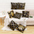 European-Style Classical Gilding Pillow Living Room Plush Home Sofa Cushion Cover Throw Pillowcase Pillow Inner Pillow Core Pillow Cover Square