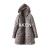Women's Knitted Hooded Route Mid-Length Long Sleeve Lightweight down Coat