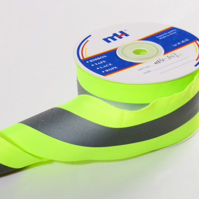 Factory Direct Sales Reflective Tape Highlight Reflective Woven Tape Clothing Accessories Reflective Ribbon