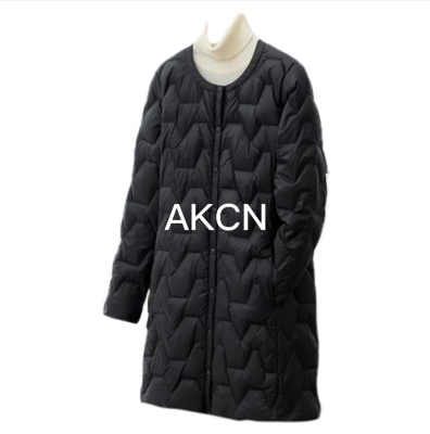 Women's Mid-Length Long Sleeve Lightweight down Coat
