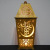 Arab Ramadan Lantern White, Large Size Customizable Pattern Wooden Luminous Night Light Decorative Crafts Lantern