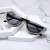 Cross-Border Fashion Trend Half Frame Trimming Sunglasses Cat Eye 2021 New European and American Fashion Colorful Diamond Sunglasses