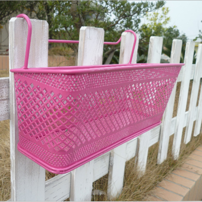 Iron Hanging Basket Dormitory Storage Organizing Rack