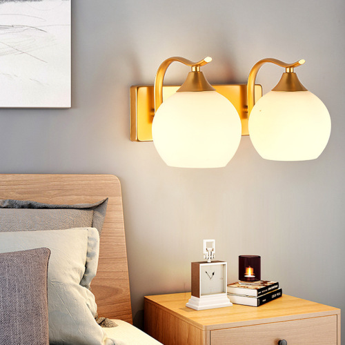 New Modern Simple Bedside Wall Lamp Led Bedroom Creative Wall Lamp Corridor Stairs Aisle Light