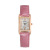 New Women's Rectangular Watch Leather Watch Strap Student's Watch Trendy Personalized, Stylish and Simple Watch