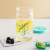 New Style with Straw Milk Tea Juice Drink Cup Fruit Cup Mason Water Cup Gift