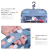 Travel Toiletry Bag Hung with Hook Large Capacity Cosmetics Buggy Bag Cosmetic Bag Foldable Hanging Storage Bag Buggy Bag