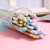 Factory Wholesale Direct Supply HB Cartoon Pencil Students' Supplies Children's Painting round Brush Pot Pencil Stationery with Eraser