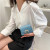 Pearl Chain Bag Women's Summer 2021 New Fashion Diamond Crossbody Bag Internet Celebrity Mini Square Bag