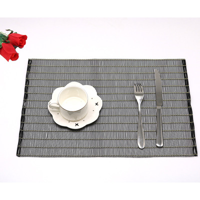 Factory Direct Supply European-Style Insulated Placemat Texlin PVC Twisted Curtain Placemat