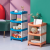 X22-6936 Square Storage Rack Kitchen Sundries Floor Storage Rack Multi-Layer Bathroom Gap Storage Rack