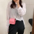 Korean Mini Handbag Thick Chain Small Square Bag Female 2021 Summer New Chest Bag Lipstick Pack Change Satchel Fashion