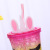 Plastic Sippy Cup Unicorn Straw Ice Cup Ins Girl Heart Tumbler Factory Direct Sales Stock