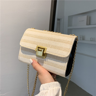 Women's Bag Summer Simplicity 2021 New Fashion Mini Chain Messenger Bag Summer Shoulder Ins Small Square Bag