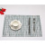 Factory Direct Supply European-Style Insulated Placemat Texlin PVC Twisted Curtain Placemat