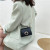 Pearl Chain Bag Women's Summer 2021 New Fashion Diamond Crossbody Bag Internet Celebrity Mini Square Bag