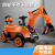Children's Excavator Large Engineering Vehicle Scooter Baby Excavator Leisure Toys One Piece Dropshipping Luge