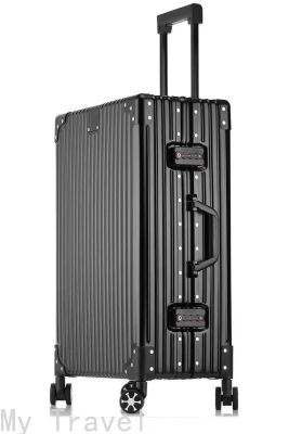Luggage Case Password Suitcase Luggage Aluminum Magnesium Alloy Case Metal Trolley Case