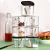 Two-Grid Condiment Dispenser Drop-Resistant Non-Broken Kitchen Seasoning Jar Set with Lid Spice Jar Integrated Seasoning Box Household Storage