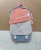 Campus Mori Schoolbag Female Junior High School Student Ins Korean Style High School Contrast Color Large Capacity Backpack Computer Backpack