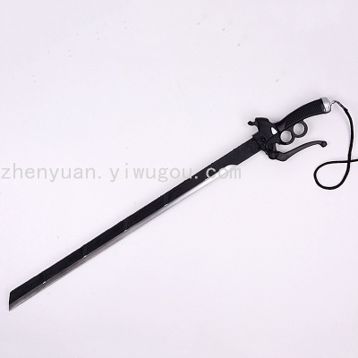 New Anime Sword Cos Weapon Allen Sanqi Double Knife Anime Sword Weapon Props Pu Sword