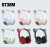 Cat Ear Headset Bluetooth Headset Colorful Luminous Folding Wireless Student Headset Cross-Border Hot Selling Hot Sale