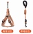 Pet Supplies! Chest Strap plus Hand Holding Rope for Dogs, Explosion-Proof Anti Breaking Loose!