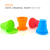 Creative with Cover Silicone Folding Cup