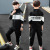 Children's Clothing Boys' Spring and Autumn Clothing Two-Piece Set 2021 New Children's Sports Spring Boys Korean Style Medium and Big Children Western Style Suit