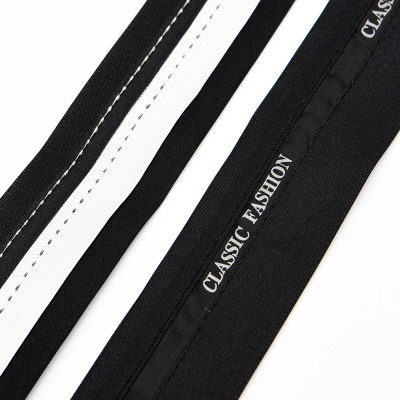 Factory Direct Sales Suit Pants Waist Lingerie Belt Lining Jacquard Ribbon Clothing Accessories Can Be Customized