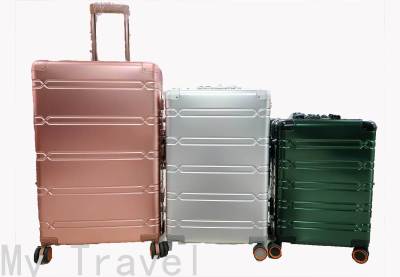 Luggage Password Suitcase Luggage Aluminum Alloy Trolley Case Metal All-Aluminum Trolley Case