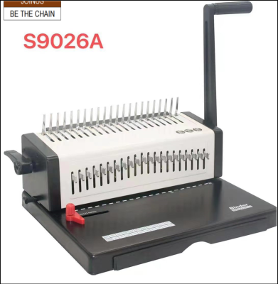 S9026A  Manual Comb binding machine for exercise book binding  AF-3654-1