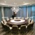 Hotel Solid Wood Dining Table Direct Sales Restaurant Box Electric round Table Club Modern Light Luxury Electric Table