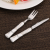 Ceramic Handle Stainless Steel Knife and Forks