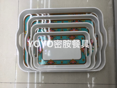 Melamine Tableware Exported to Arab Countries Tray