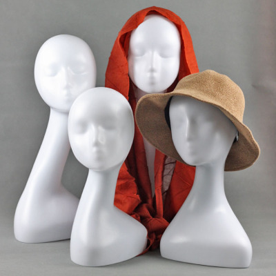 Model Head Mannequin Head Female Mannequin Head Display Scarf Mannequin Head Abstract Head Wig Hat Scarf Display Stand