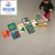 Interactive Game Hopscotch Children 'S Room Stickers Happy Christmas Holiday Decoration Digital Wall Stickers CH04