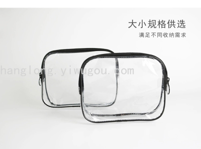 PVC Waterproof Transparent Denture Mechanic Station Custom Logo Zipper Buggy Bag