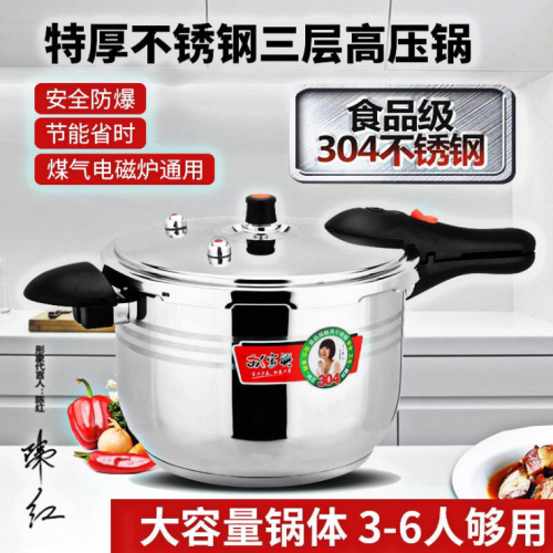 304 stainless steel pressure cooker