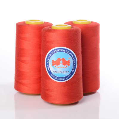 Thread Factory Self-Operated TWINBIRD Brand 60G 402 Low Price 5000 Yards Sewing Thread Dacron Thread Wholesale
