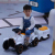 New Children's Electric Train Can Sit Four-Wheel Chargeable with Remote Control Stroller Baby Electric Car Toy Car