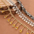 Wholesale Multi-Specification Rhinestone Drill Chain Crystal Rhinestone Decorative Necklace Handmade DIY Decorative Accessories Drill Chain