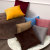 New Cross-Border Ins Pillow Cover Netherlands Velvet Solid Color Modern Minimalist Furnishings Pillow Summer Sofa Cushion Seat Cover