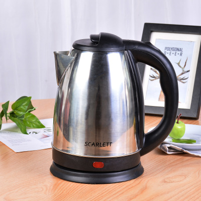 Electric Kettle Household Anti-Scald Large Capacity Food Grade Stainless Steel Dormitory Electrical Water Boiler Kettle Automatic Power off Wholesale